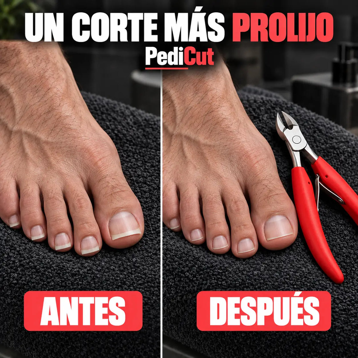 PediCut – Deja de sufrir con uñas duras, encarnadas o con cutícula