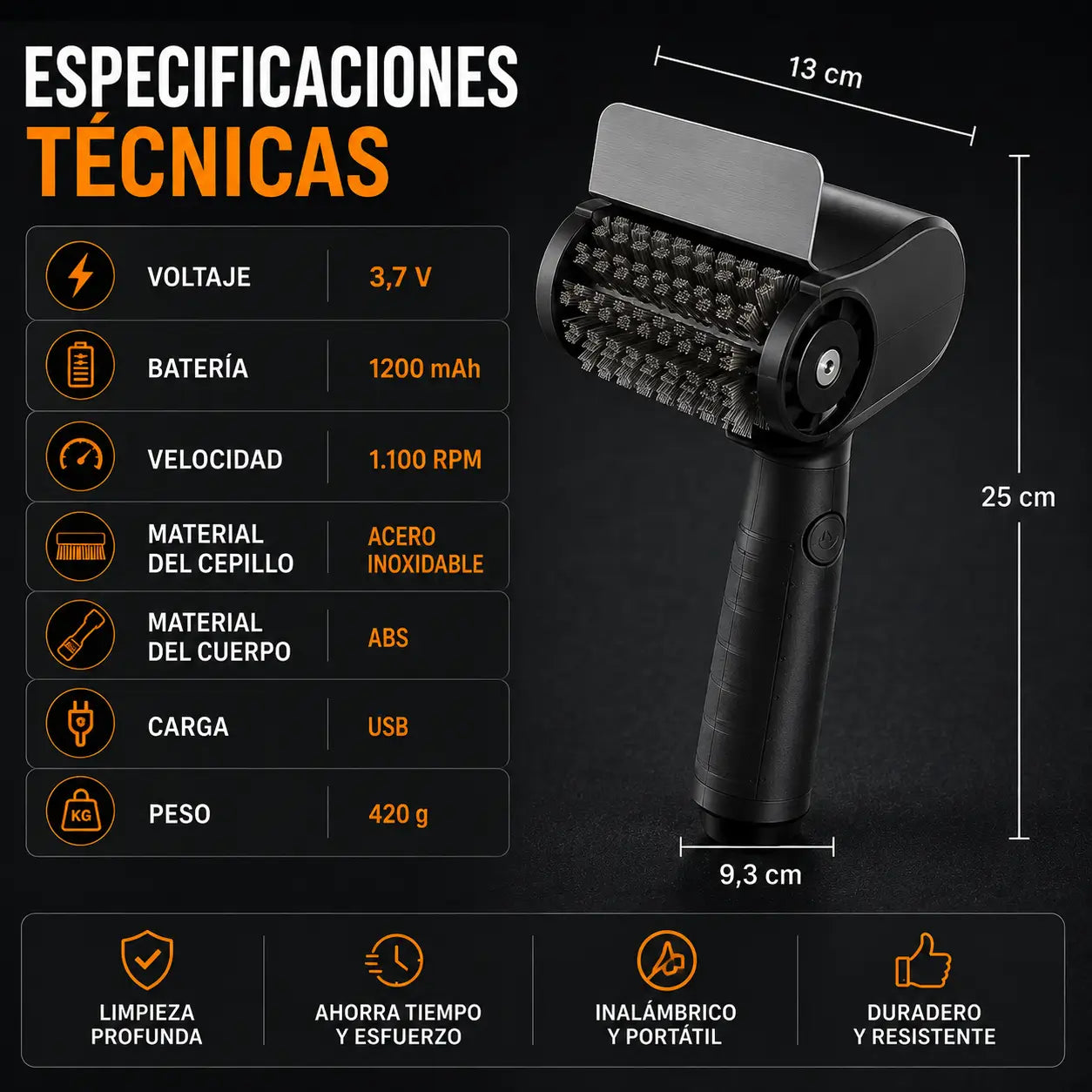 CleanGrill 360 – Deja de restregar a mano la grasa quemada de tu parrilla