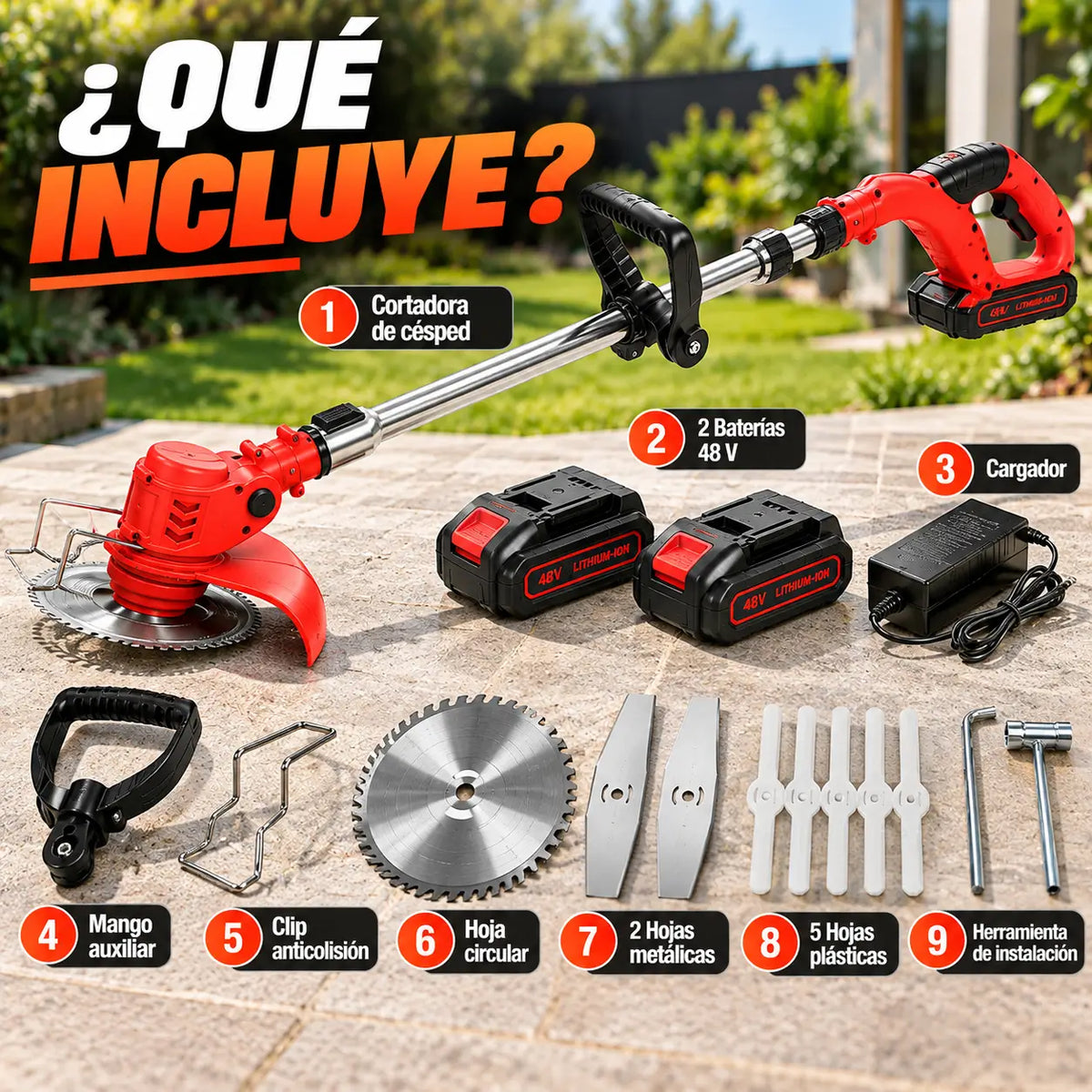PowerGarden Max – Deja de luchar con cables y bordes de pasto difíciles