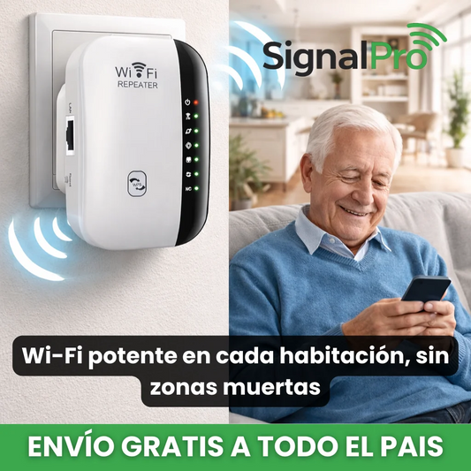 SignalPro - Amplía tu Wi-Fi y elimina cortes en toda la casa