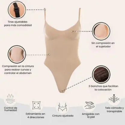 Faja BodySlim Luxe - Moldea tu figura y elimina los bultos sin que nadie lo note