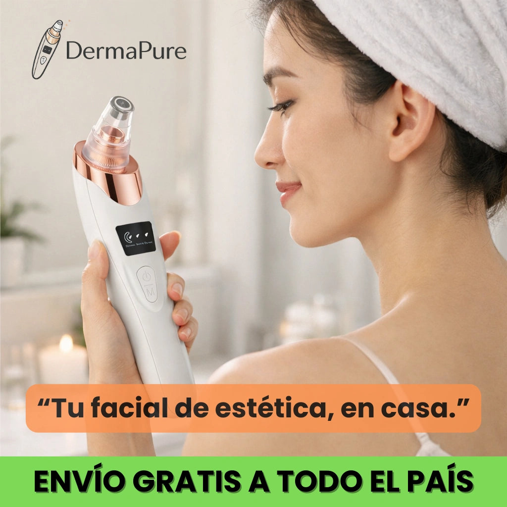 Limpiador Facial Dermapure - Facial de poros limpios en casa, en minutos