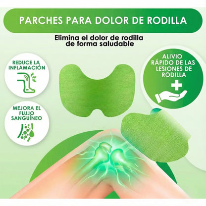 Parches VidaFlex - ¡Dile adiós al dolor que te frena! Recupera la libertad de tus rodillas!