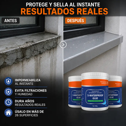 SellaPro™ | Elimina filtraciones y grietas sin llamar a un gasfiter | OFERTA 3X1