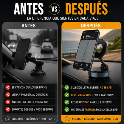 MagFlex 360™ | Fija tu celular en segundos en cualquier superficie