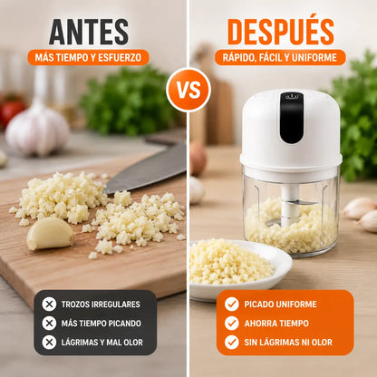 MiniChef Pro – Deja de perder tiempo picando a mano cada vez que cocinas