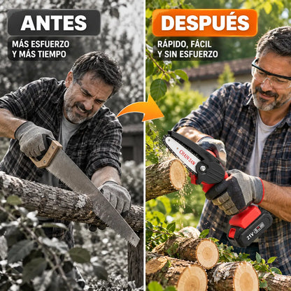PodaFlex Pro – Deja de luchar con ramas: sierra eléctrica de mano