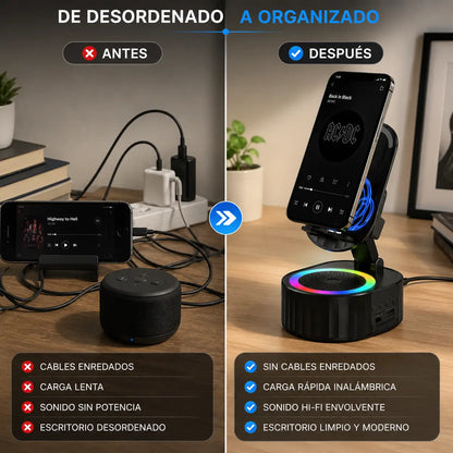 SoundDock™ – Deja de usar varios gadgets con un solo dispositivo