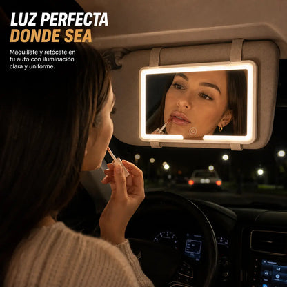 LumVisor™ – Maquíllate en el auto sin depender de la luz del día