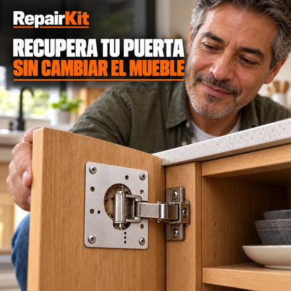 RepairKit – Repara bisagras rotas en minutos sin llamar a un maestro