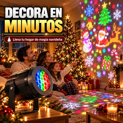 NaviGlow – Proyector navideño LED que decora tu casa en segundos