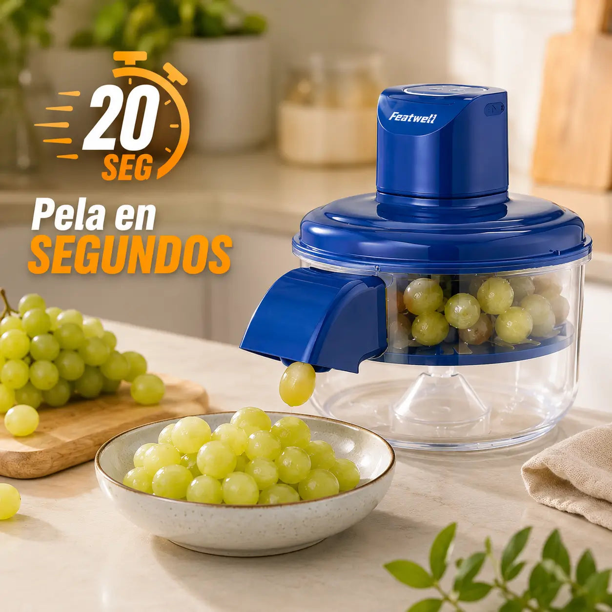 GiroFresh 360 – Deja de perder tiempo pelando frutas a mano
