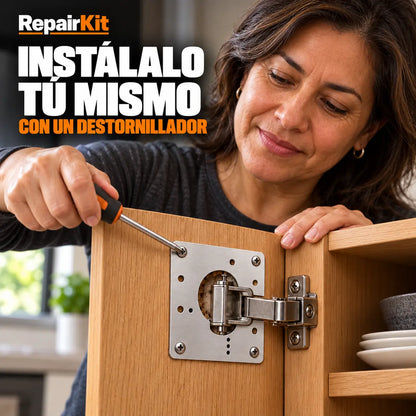RepairKit – Repara bisagras rotas en minutos sin llamar a un maestro