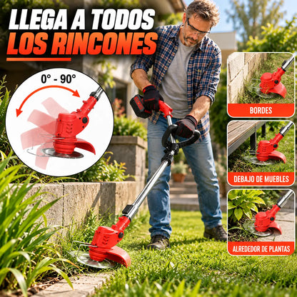 PowerGarden Max – Deja de luchar con cables y bordes de pasto difíciles