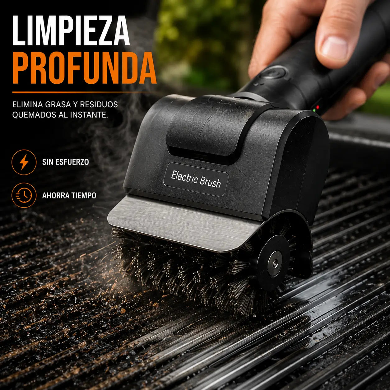 CleanGrill 360 – Deja de restregar a mano la grasa quemada de tu parrilla