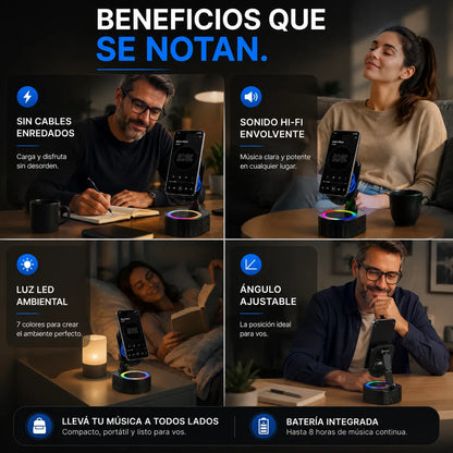 SoundDock™ – Deja de usar varios gadgets con un solo dispositivo