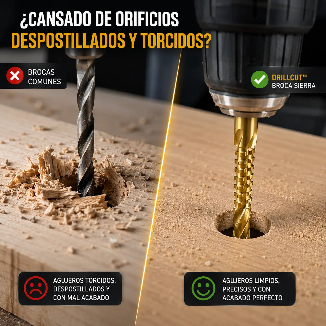 DrillCut™ – Deja de cambiar brocas: una herramienta para todo material