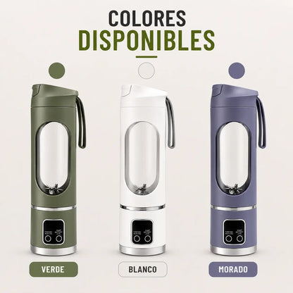 LicuaGo™ | Batidos sin enchufe: licuadora recargable USB para llevar a todas partes