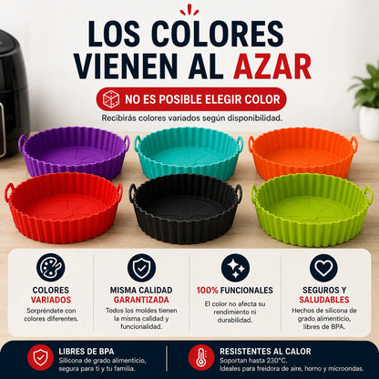 AirMold™ | Cocina más limpio y sano, set de 6 moldes | OFERTA 12x6