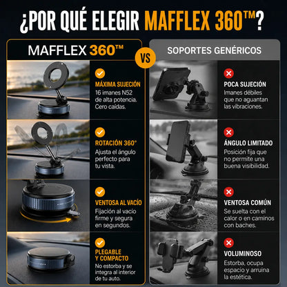 MagFlex 360™ | Fija tu celular en segundos en cualquier superficie