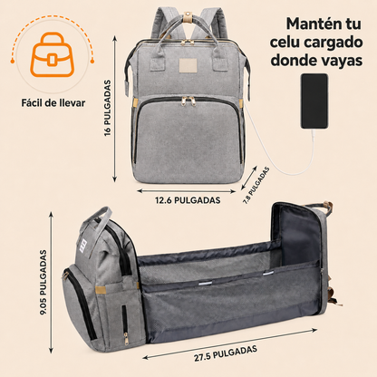 BabyGo™ - Todo lo que tu bebé necesita, organizado y listo para usar donde estés.