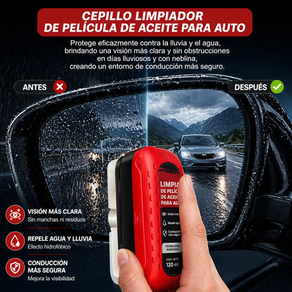 VisioClear Auto - Elimina grasa, empañamiento y lluvia de tu parabrisas al instante