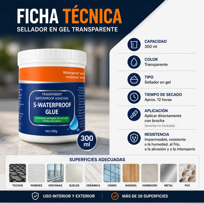 SellaPro™ | Elimina filtraciones y grietas sin llamar a un gasfiter | OFERTA 3X1