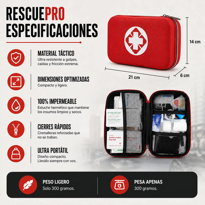 Kit RescuePro | Para cuando ocurra lo inesperado y no tengas nada a mano