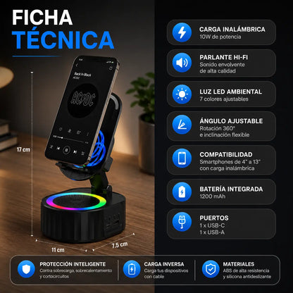 SoundDock™ – Deja de usar varios gadgets con un solo dispositivo