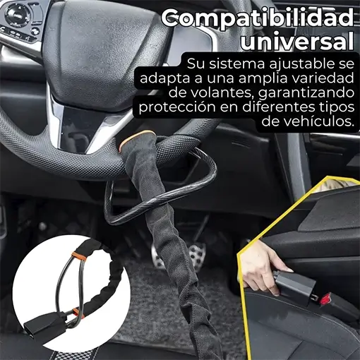 AceroGuard 360 - El candado antirrobo que protege tu auto en cualquier lugar