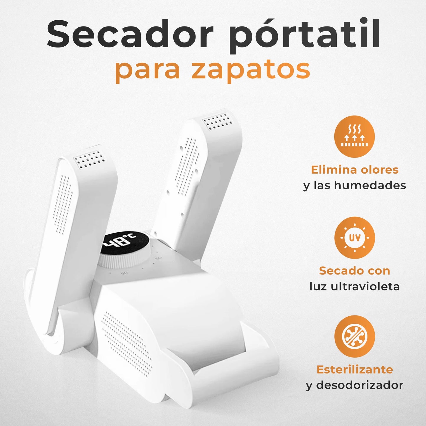 Secador de Calzado FreshBoot™ - Tu calzado seco y sin olor listo para mañana