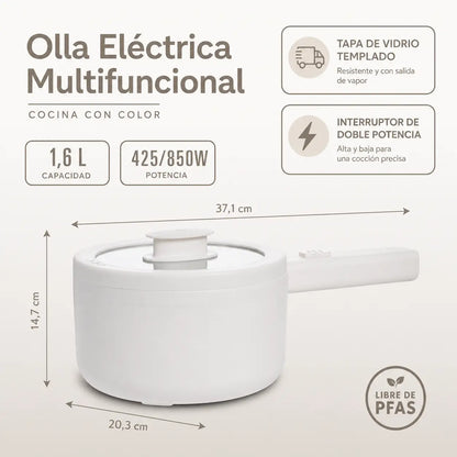 CocinaFácil Pro - Tu cocina completa en una sola olla eléctrica