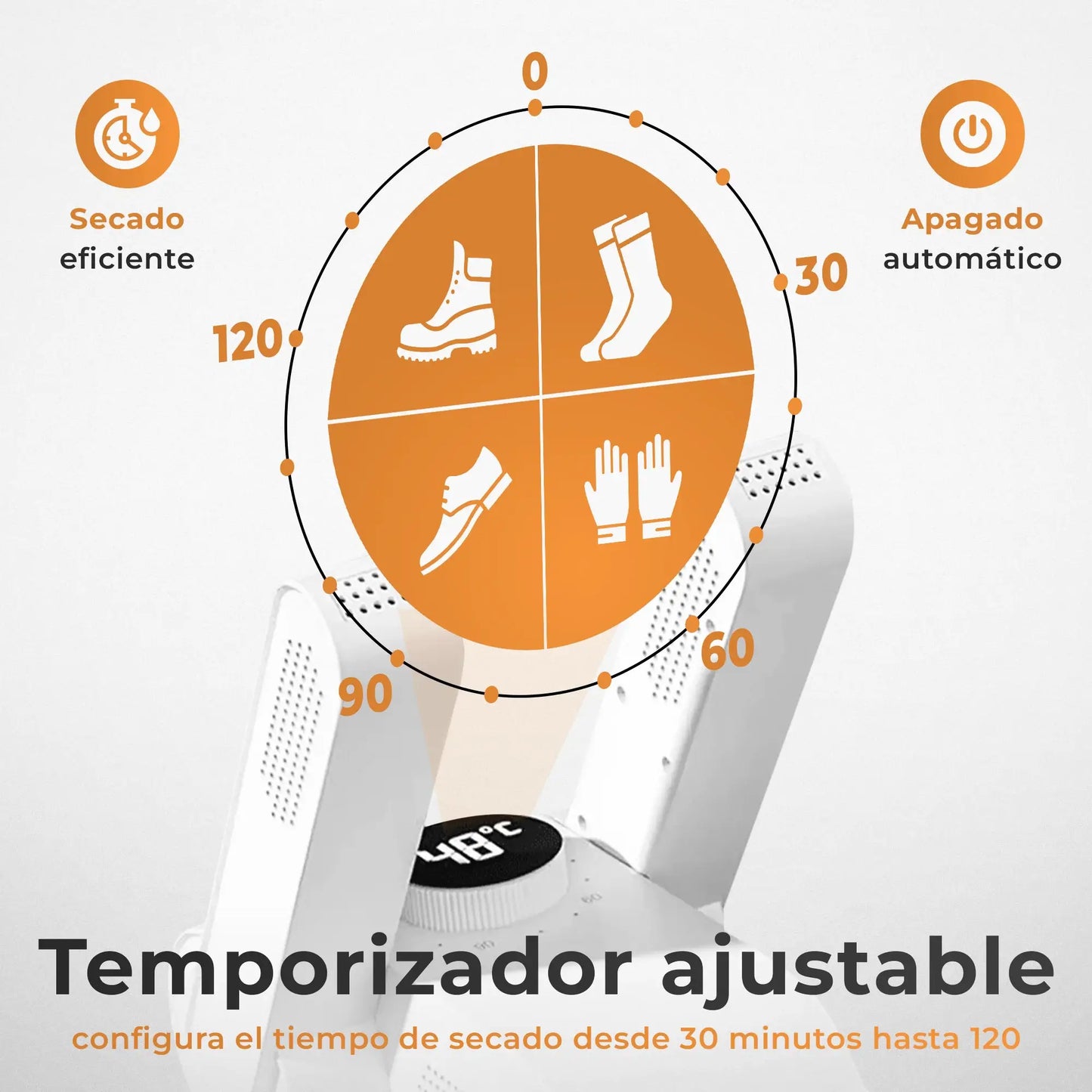 Secador de Calzado FreshBoot™ - Tu calzado seco y sin olor listo para mañana