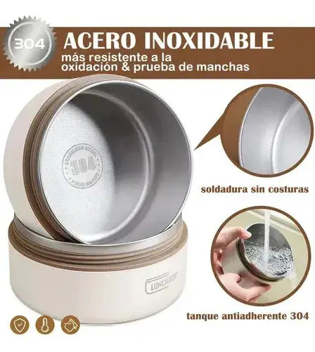 Loncheras ThermoLunch Pro - Comida Caliente Hasta 6 Horas Sin Microondas