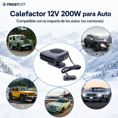 FrostOff™ — Adiós vidrios empañados en segundos