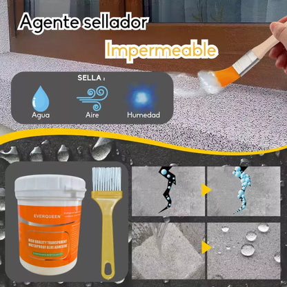 Sellador Impermeable EverQueen™ - Elimina Goteras en 24 Horas Sin Contratar Especialistas