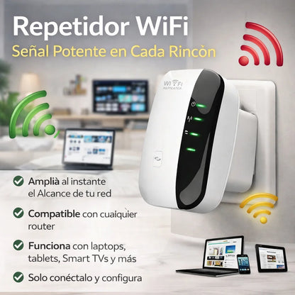 SignalPro - Amplía tu Wi-Fi y elimina cortes en toda la casa