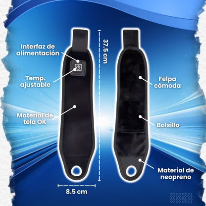 Muñequera AlivioTherm™ - Terapia de CALOR para reducir el DOLOR de muñeca desde casa