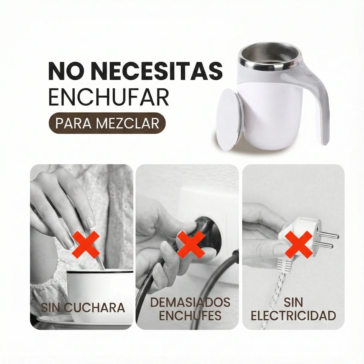 GiraMax™ - Taza Térmica Automezclable & Portátil (Frío/Calor)
