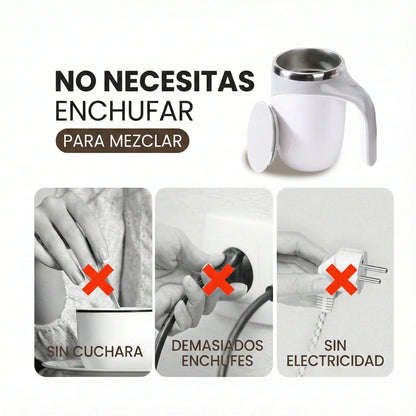 GiraMax™ - Taza Térmica Automezclable & Portátil (Frío/Calor)