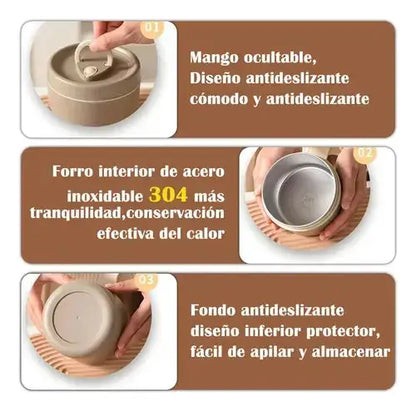 Loncheras ThermoLunch Pro - Comida Caliente Hasta 6 Horas Sin Microondas