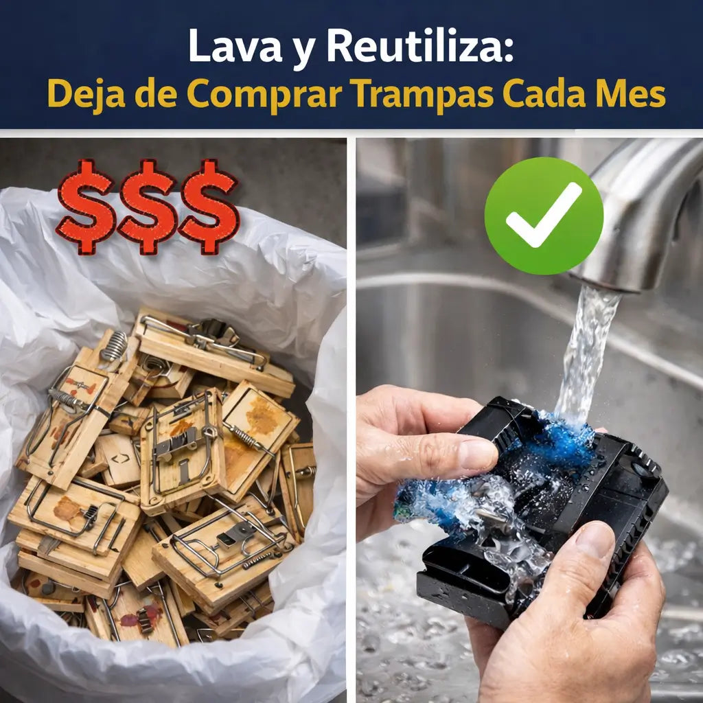 Trampas EconoSnap - Ahorra Dinero al Año con Trampas Reutilizables