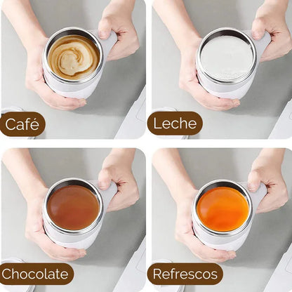 GiraMax™ - Taza Térmica Automezclable & Portátil (Frío/Calor)