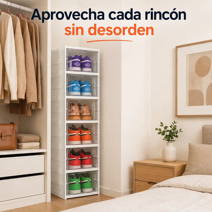 Zapatero OrdenaBox™ - Elimina el desorden y maximiza tu espacio sin esfuerzo - 6 Niveles