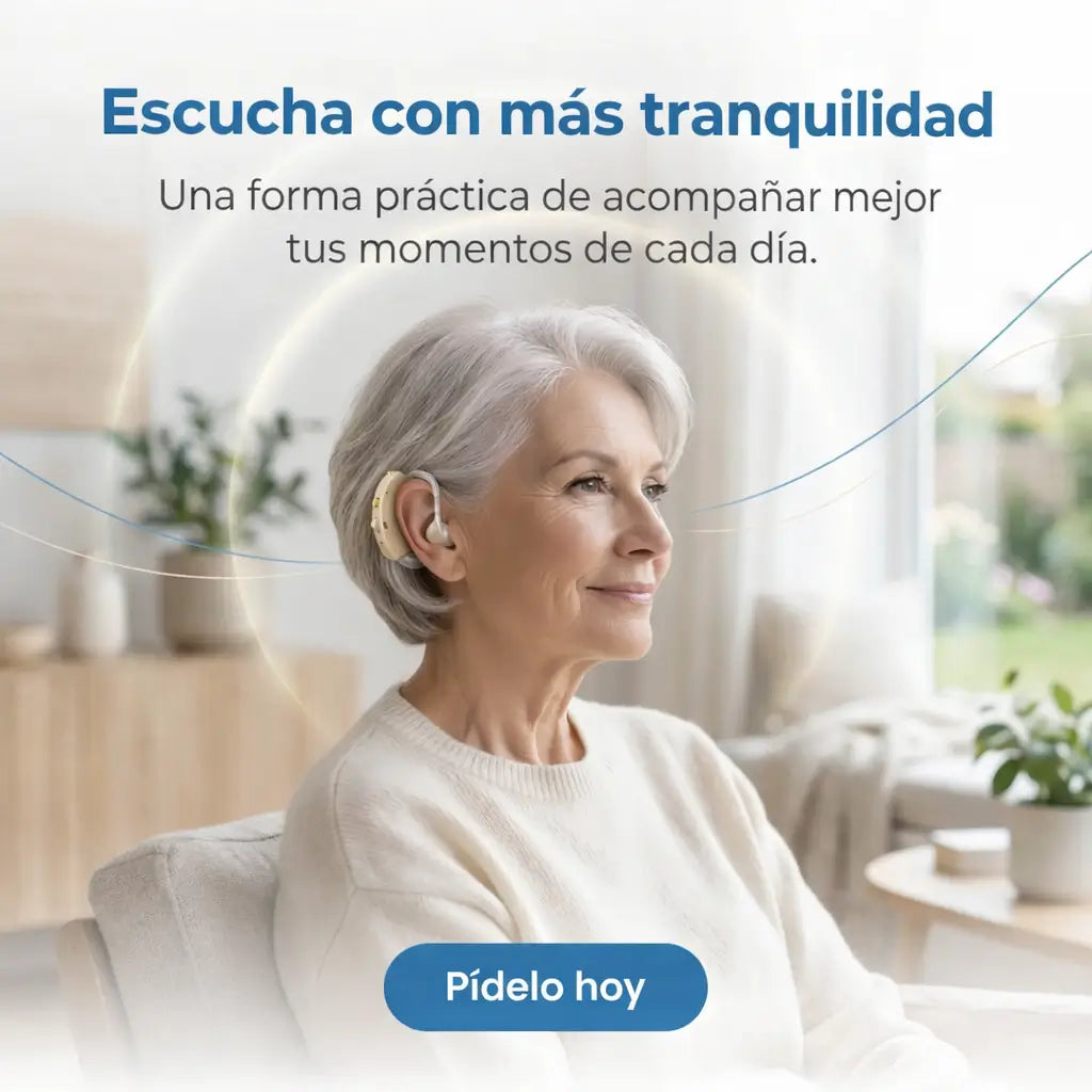 Audifonos SoundMax Pro™ - Escucha claro sin pedirle ayuda a nadie