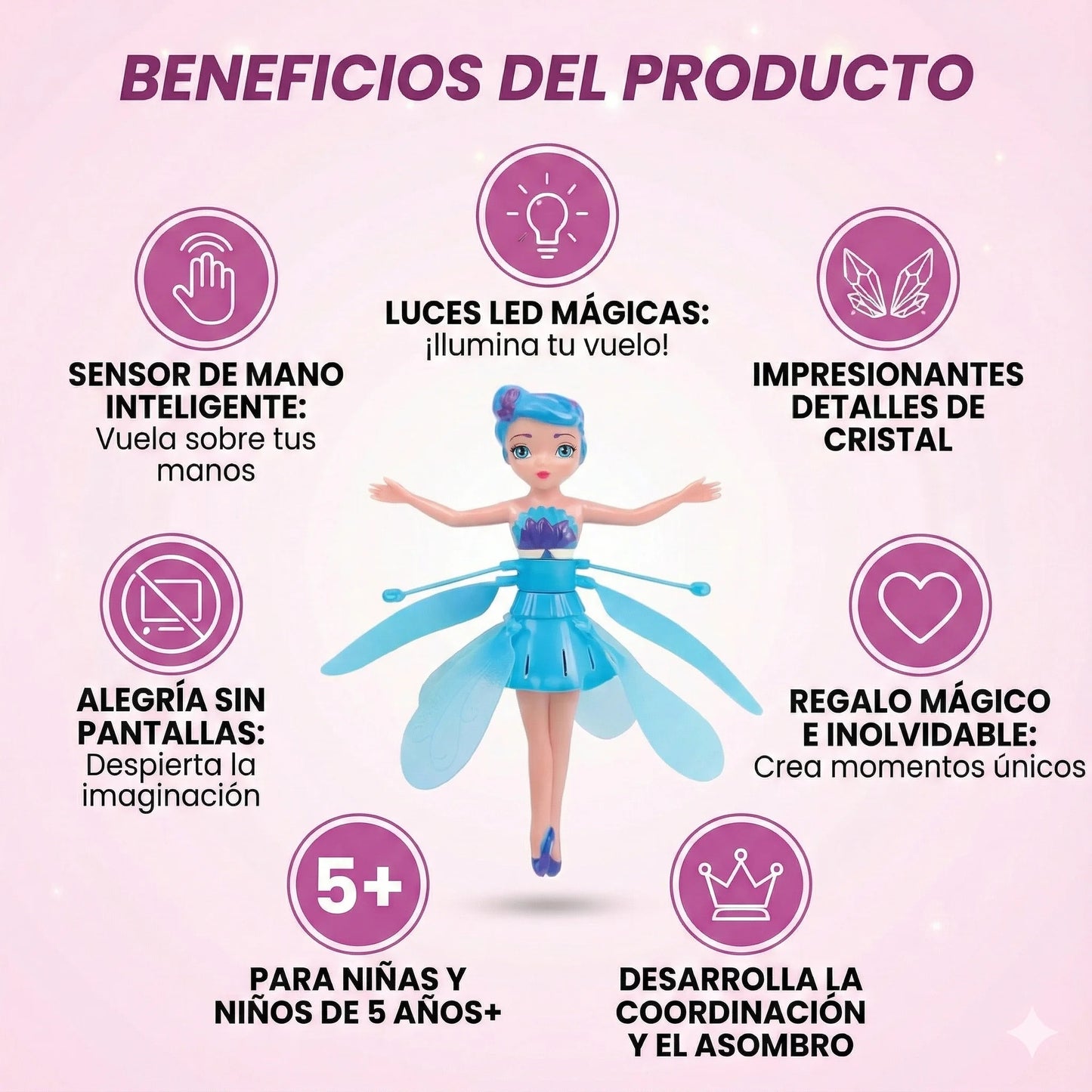 Hada Voladora Mágica™ - Vuela sola con tus manos