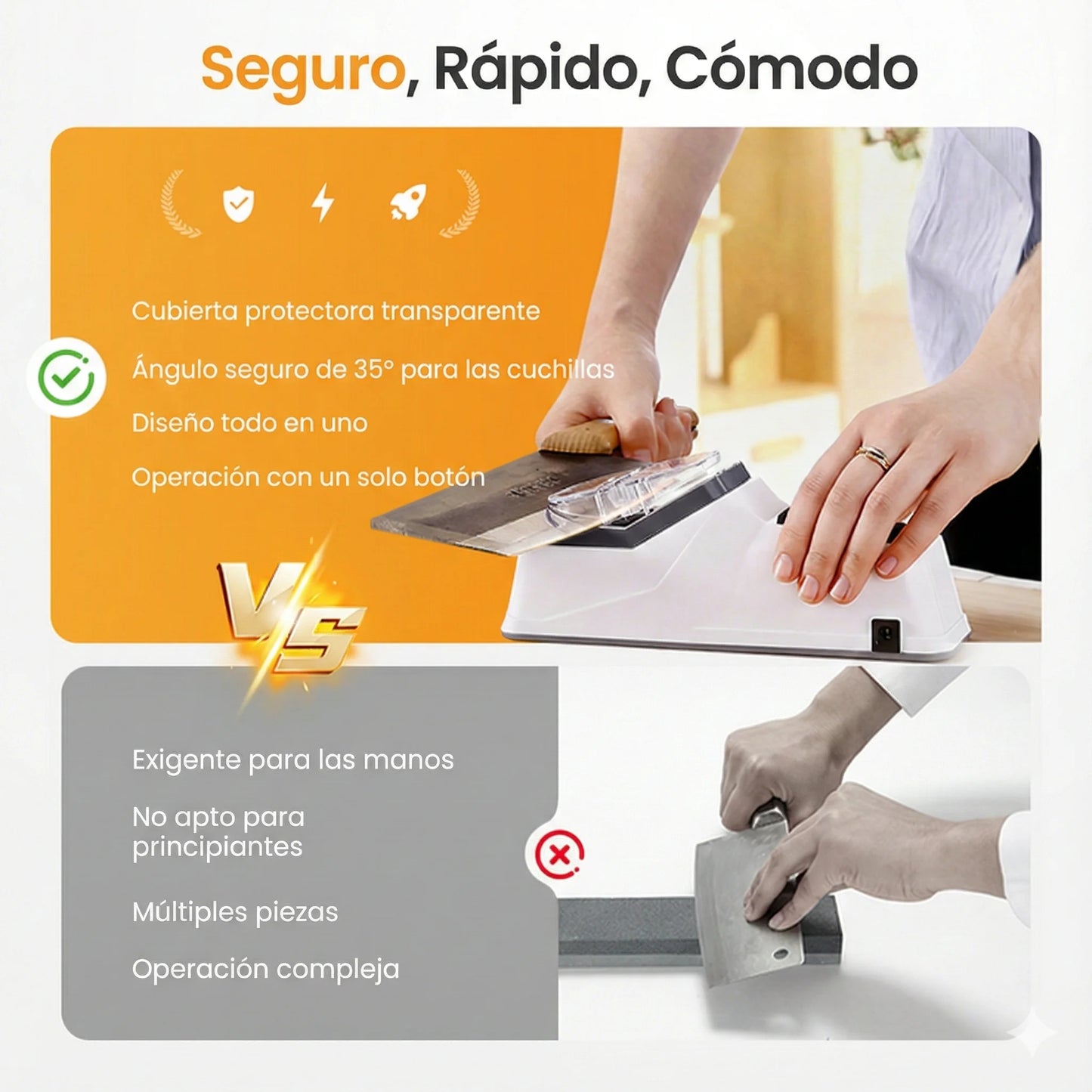 FiloMaster™ - ¡Transforma cualquier cuchillo viejo en una herramienta de chef en segundos! 🔪✨