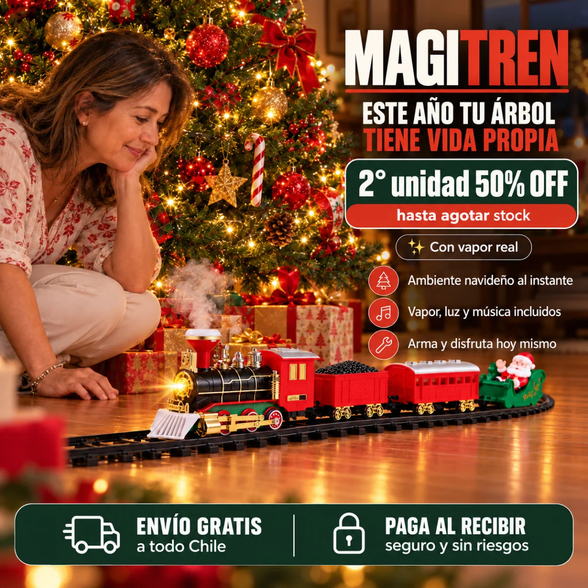 MagiTren | Decora la Navidad sin perder horas armando adornos