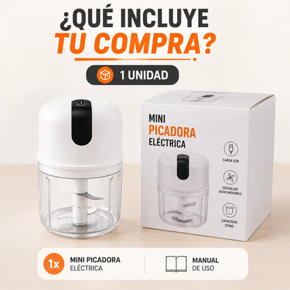 MiniChef Pro – Deja de perder tiempo picando a mano cada vez que cocinas