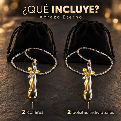 Abrazo Eterno – Collar que lleva el abrazo de quien amas contigo